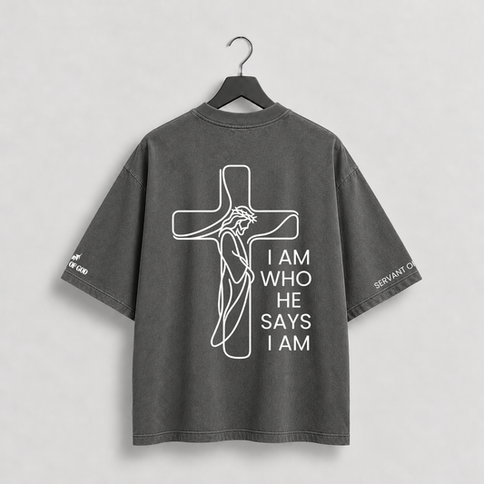 Jesus Changed Everything Tee (Gray/White)