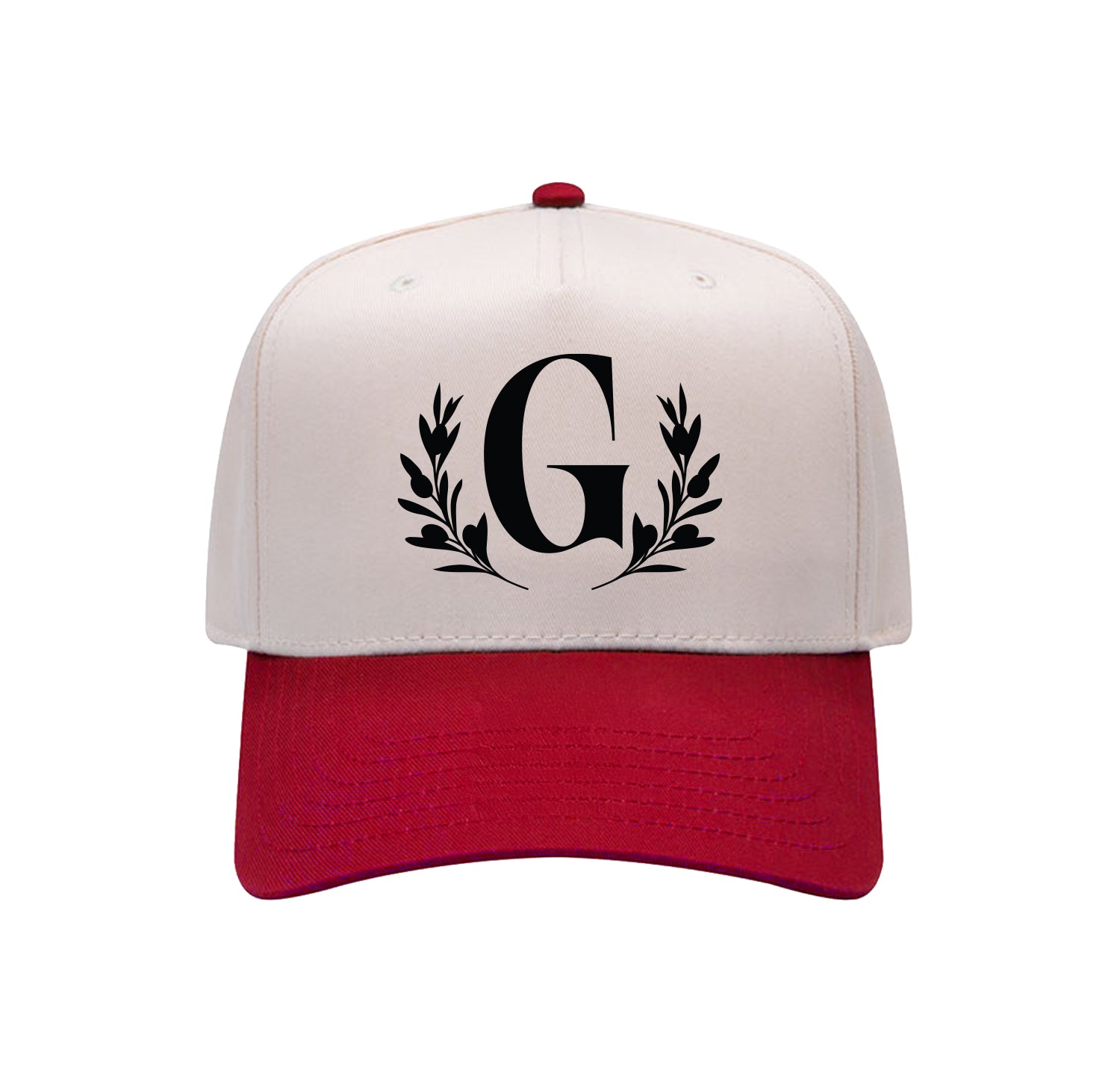 Big G Snapback - Cream/Red