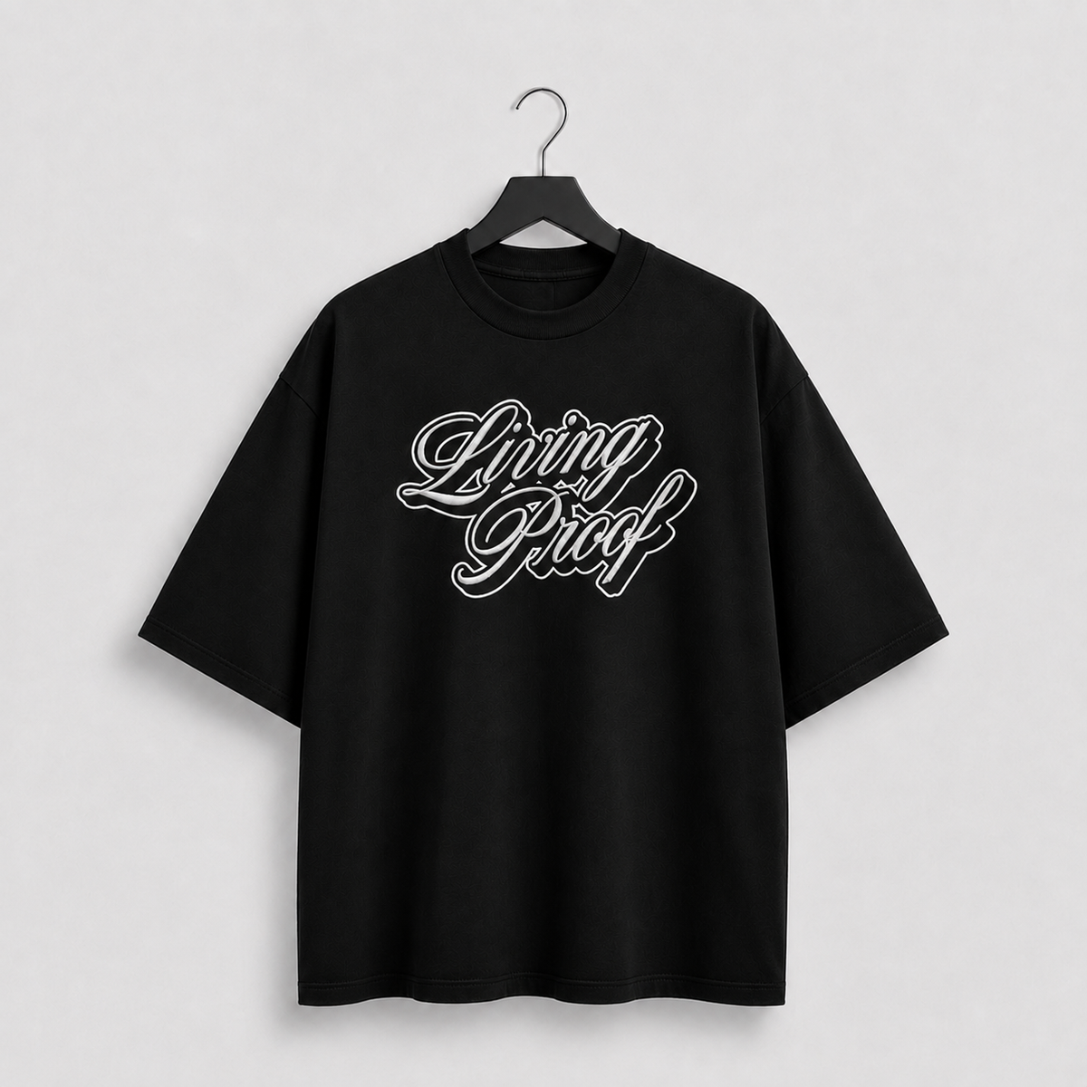 Living Proof Tee (Black/White)