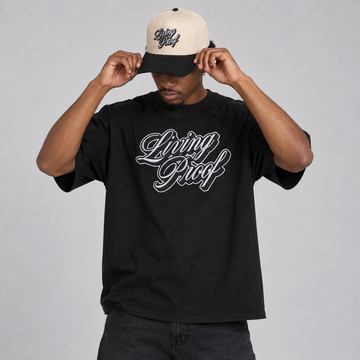 Living Proof Snapback (Black)