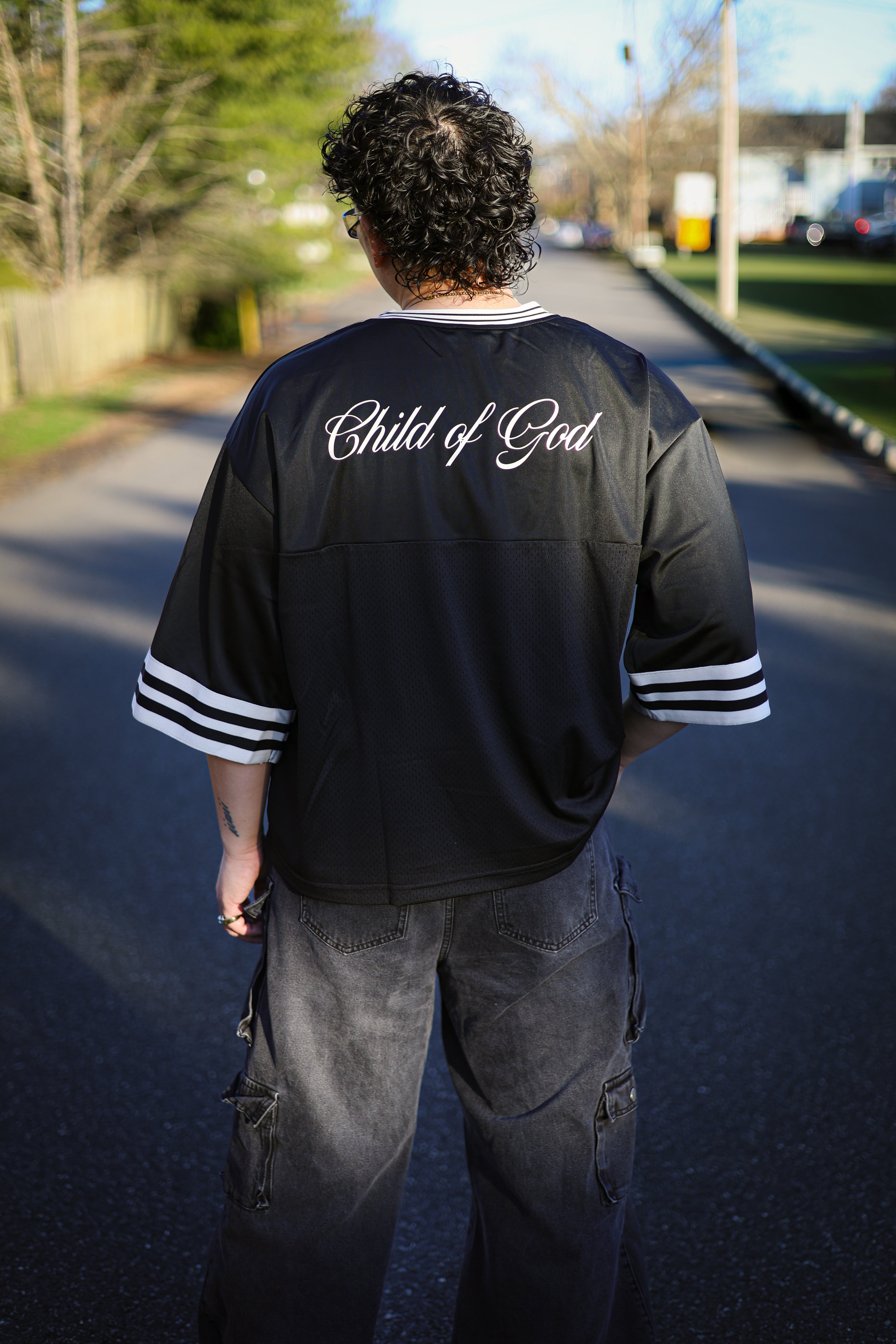 christian hockey jersey fatih based clothing apparel God Jesus streetwear black clothes grace of God