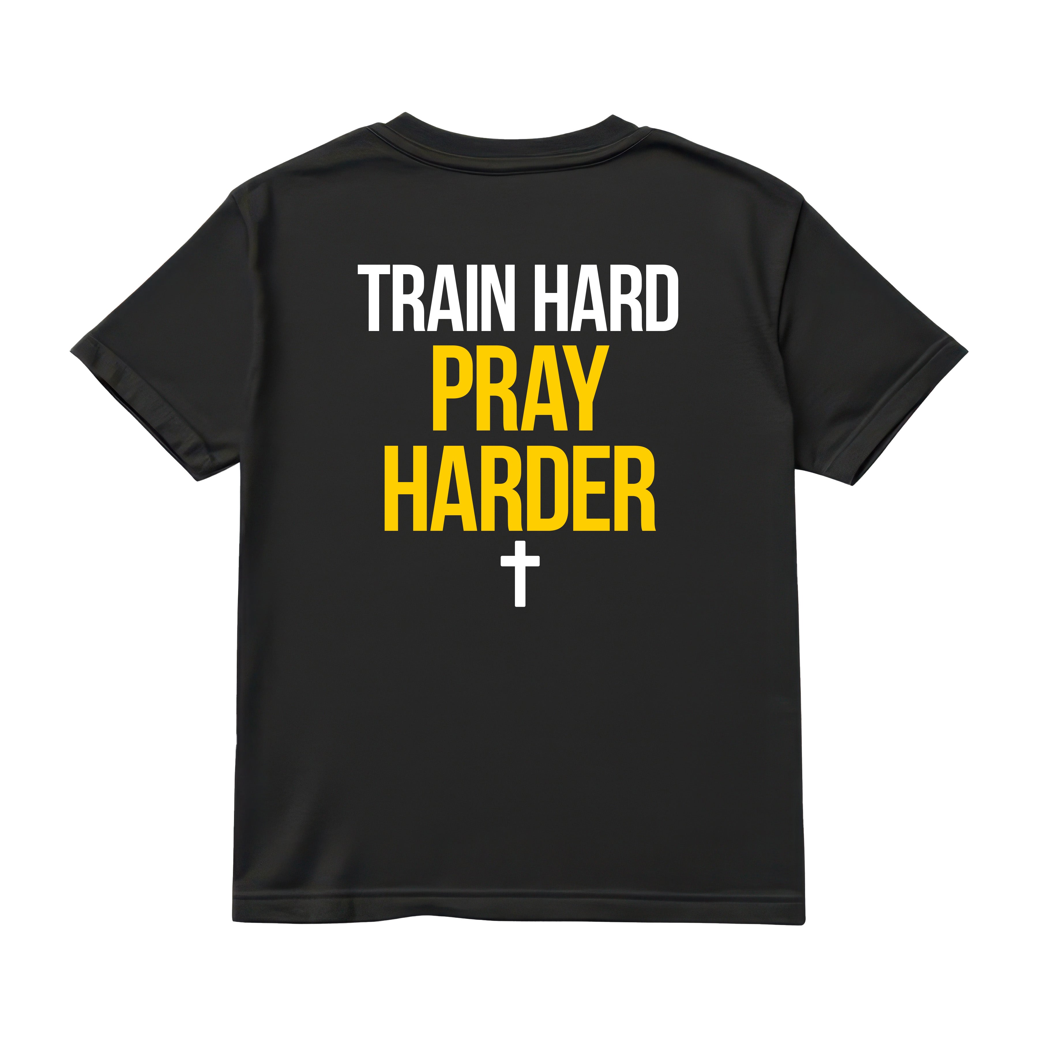 Pray Harder Short Sleeve Dry-fit Shirt