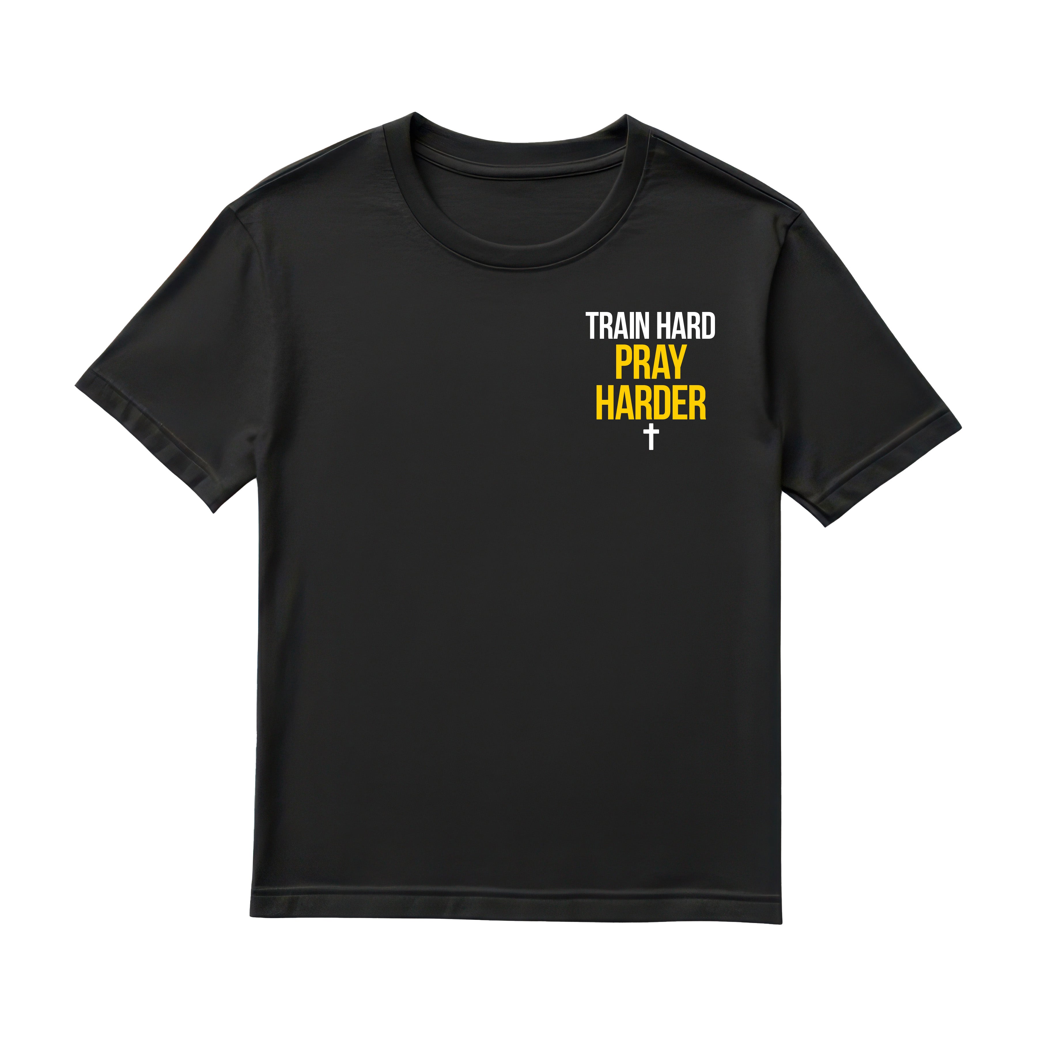 Pray Harder Short Sleeve Dry-fit Shirt