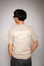 Worship Dept Short Sleeve Shirt (Oatmeal)