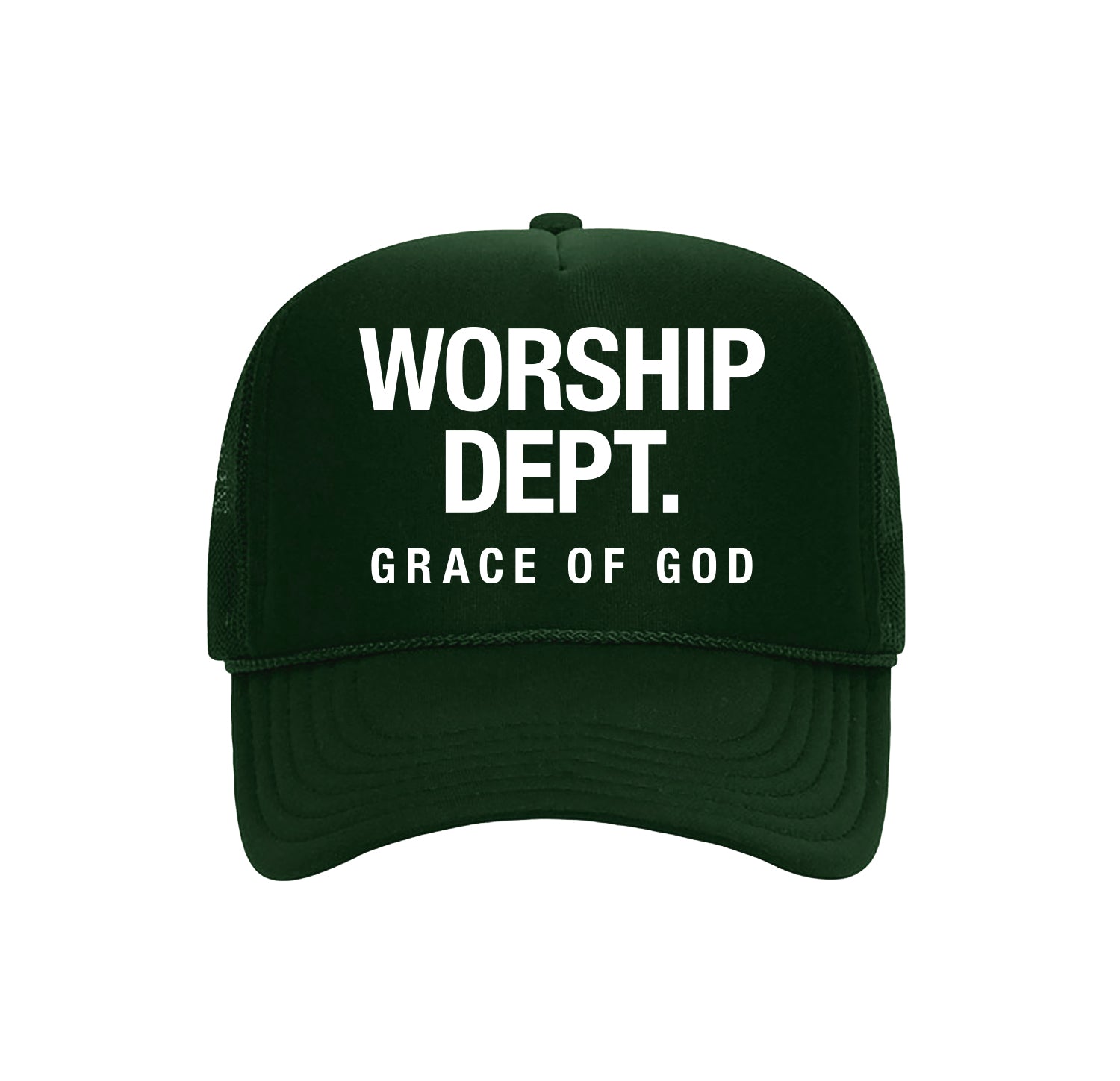 Worship Dept Trucker Hat (Moss)