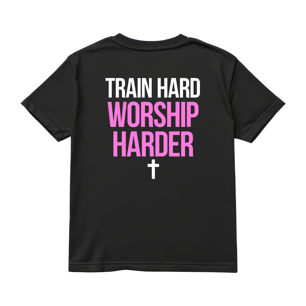 Worship Harder Short Sleeve Dry-fit Shirt