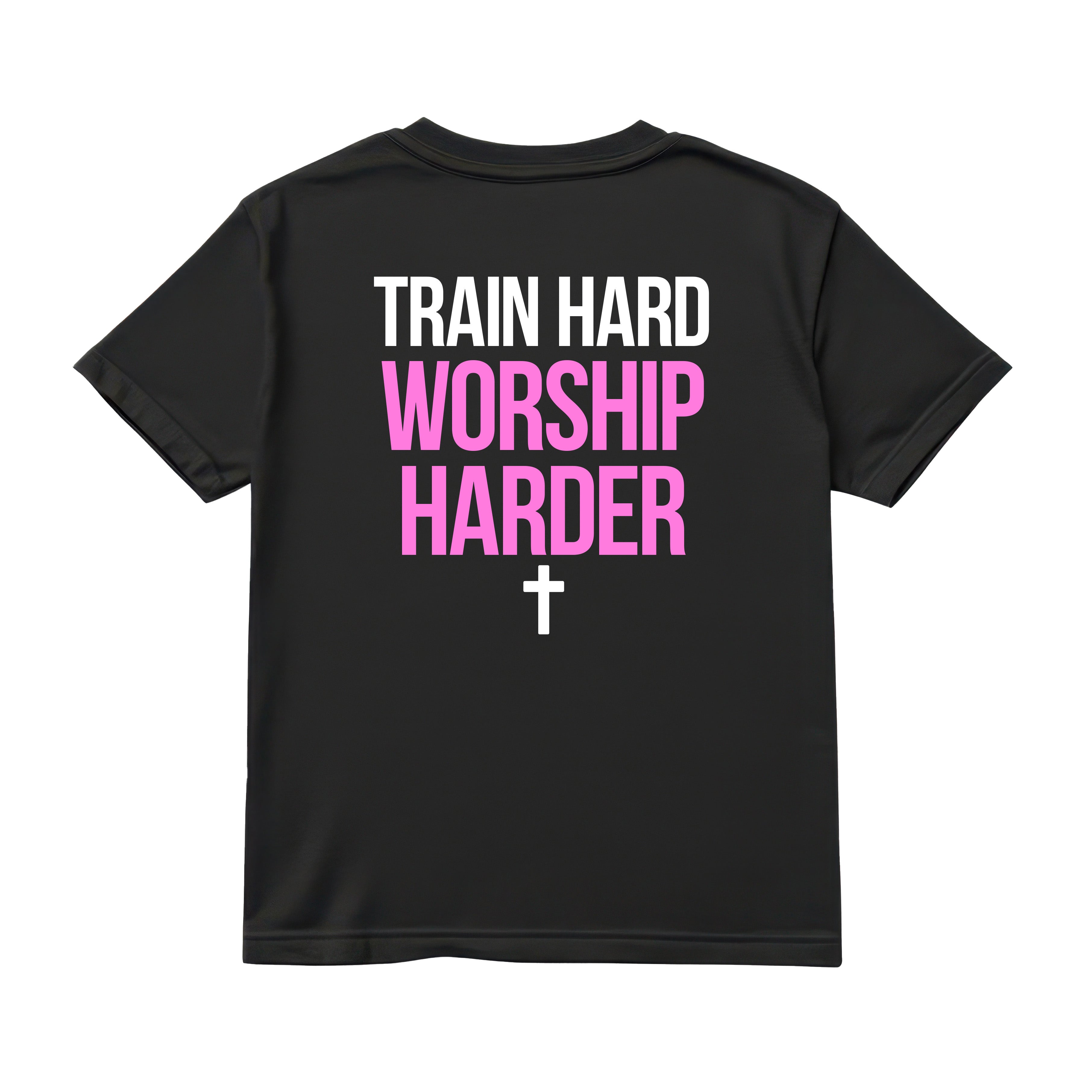 Worship Harder Short Sleeve Dry-fit Shirt