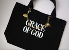 bible tote bag black