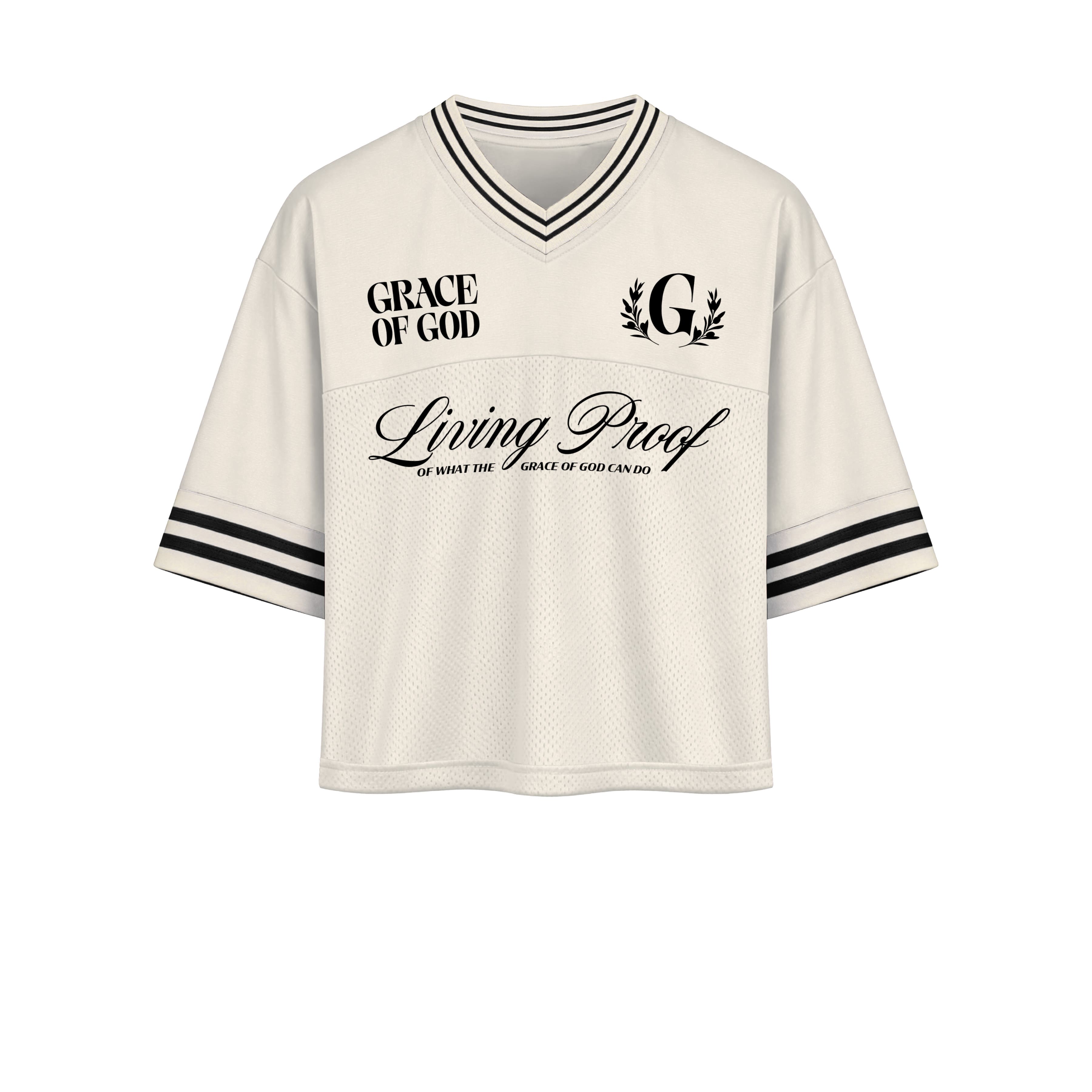 christian hockey jersey faith based clothing apparel God Jesus streetwear  clothes grace of God 