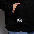 black hoodie christian apparel faith based clothing grace of god worship dept collection