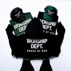 black sweatshirt faith based apparel christian clothing worship dept collection hoodies