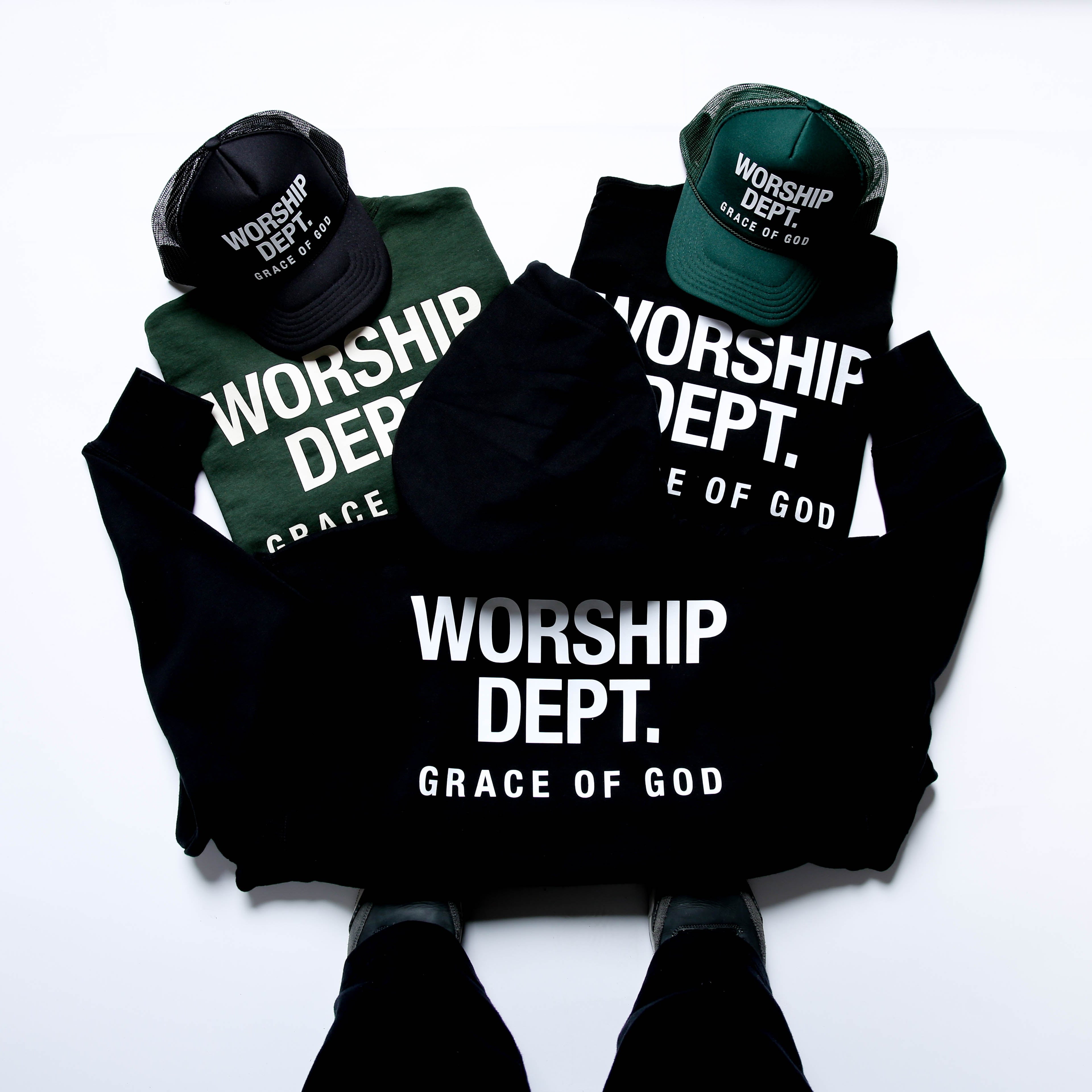 black sweatshirt faith based apparel christian clothing worship dept collection hoodies