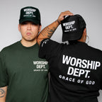 Worship Dept Short Sleeve Shirt (Black)