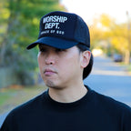 Worship Dept Trucker Hat (Black)