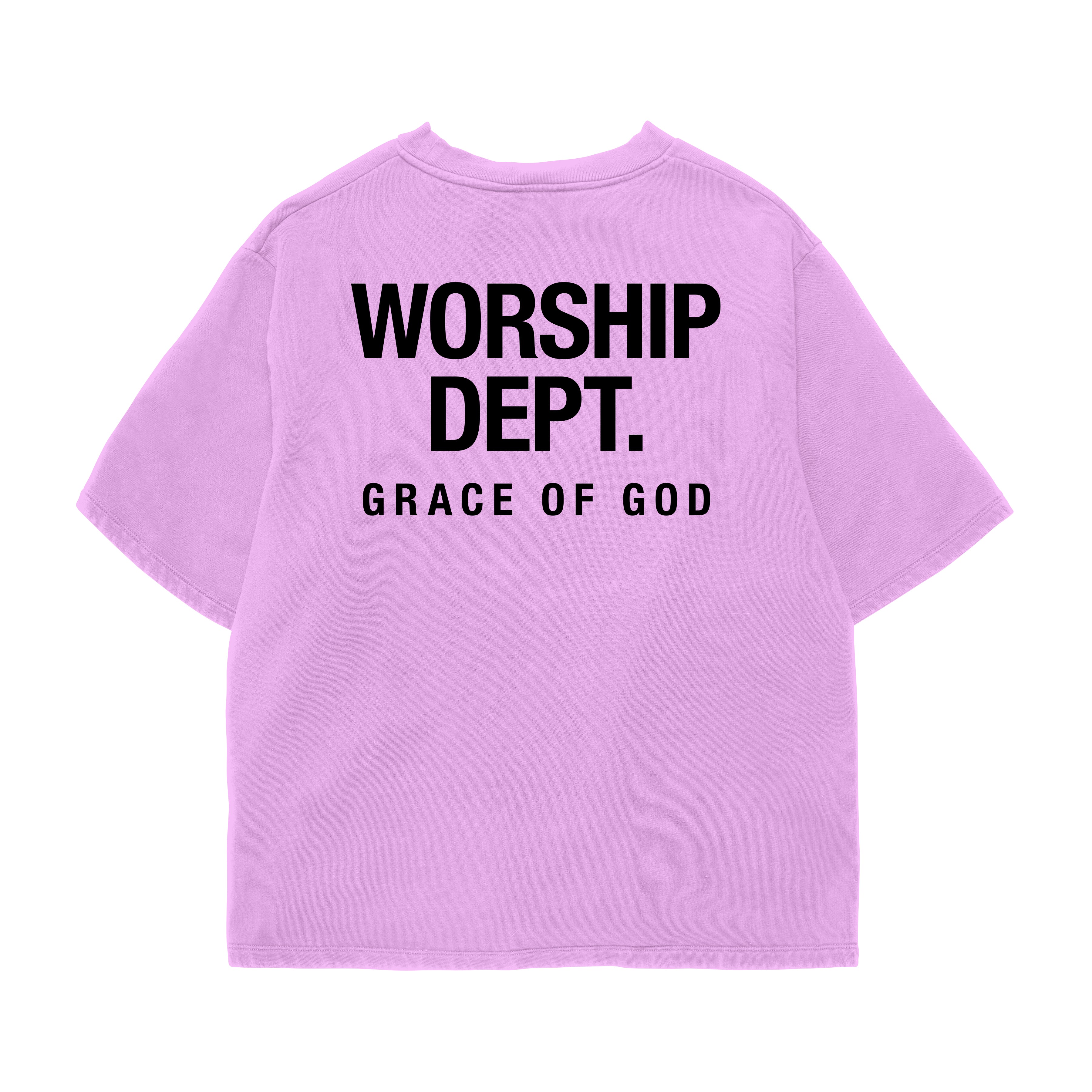 christian tshirt faith based clothing apparel God Jesus streetwear clothes grace of God pastel purple